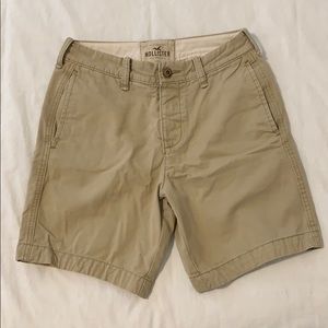 Khaki Hollister Shorts